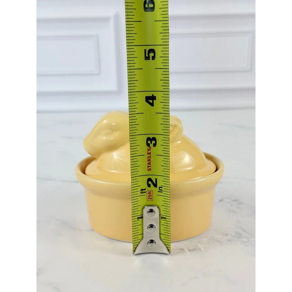 VTG BIA Yellow Bunny Rabbit Ramekin 